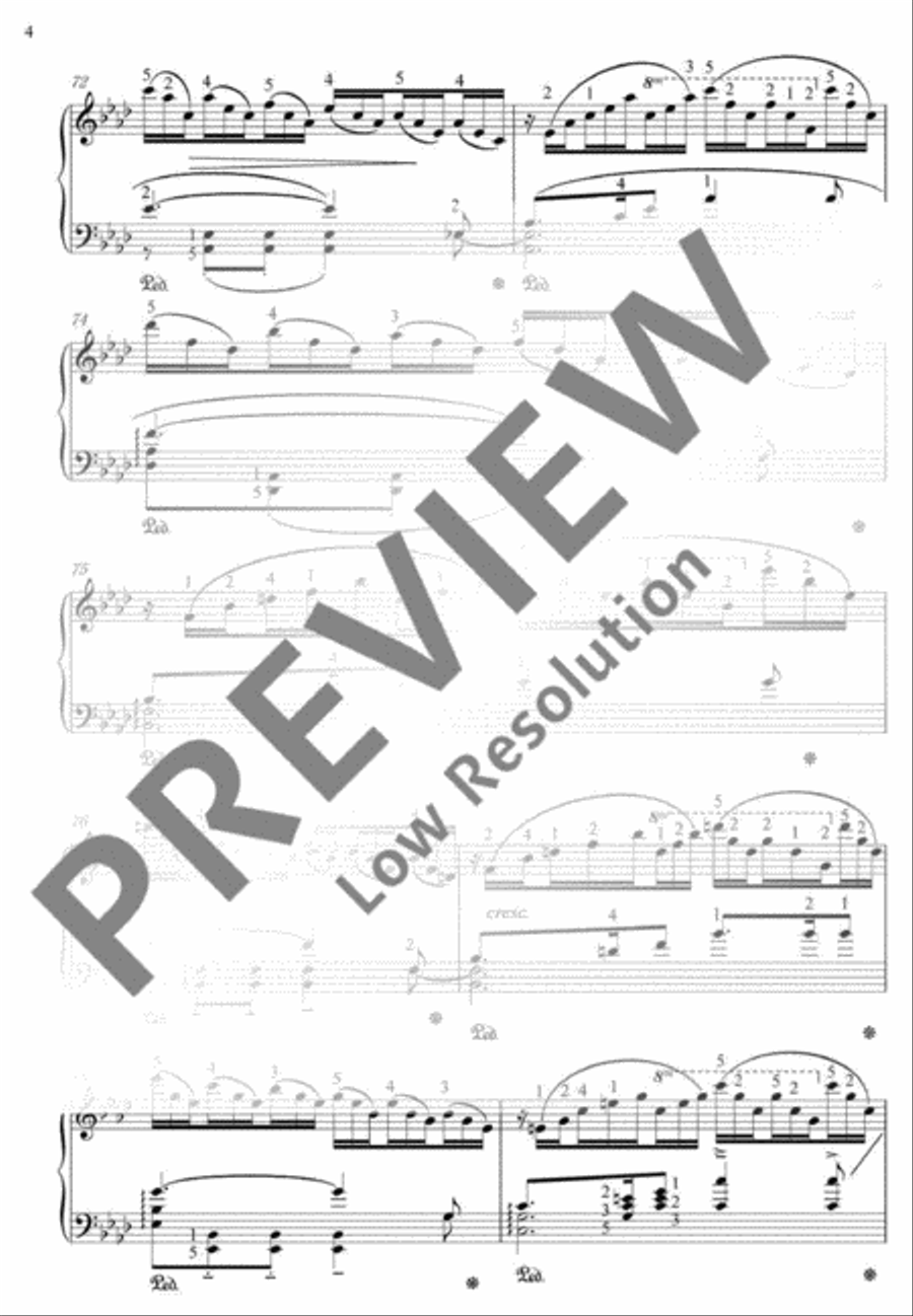March of The Volunteers Piano Solo scores gallery preview page 5