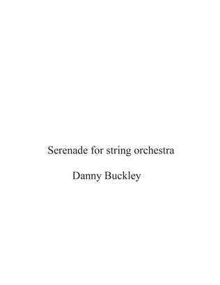 Serenade for string orchestra