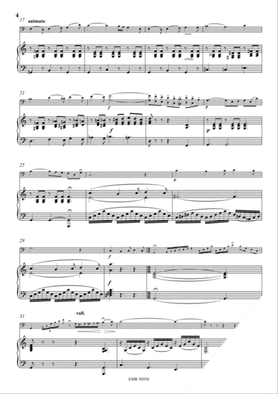 Cavatina Cavatina Double Bass scores gallery preview page 5