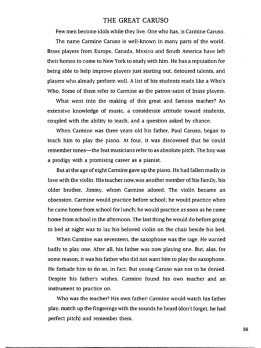 Carmine Caruso – Musical Calisthenics for Brass Trumpet scores gallery preview page 11