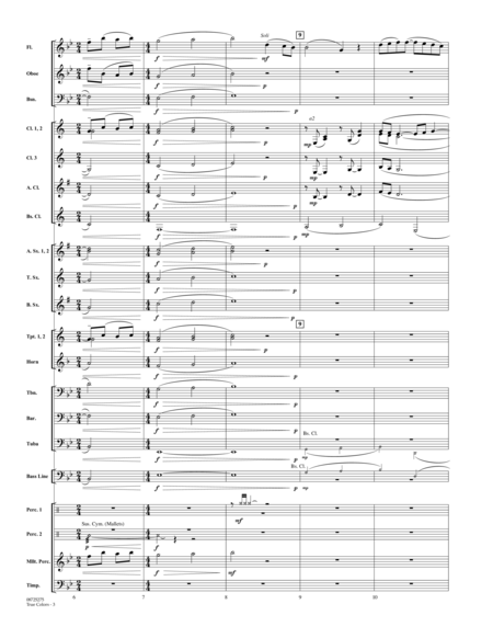 True Colors - Conductor Score (Full Score)