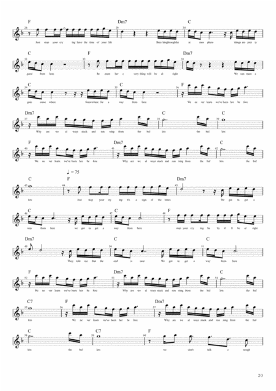Sign Of The Times Large Ensemble scores gallery preview page 2