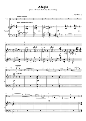 Adagio (Viola solo from the ballet "Salammbo")