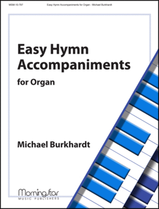 Book cover for Easy Hymn Accompaniments for Organ