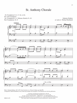 St. Anthony Chorale (Downloadable)