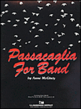 Book cover for Passacaglia for Band