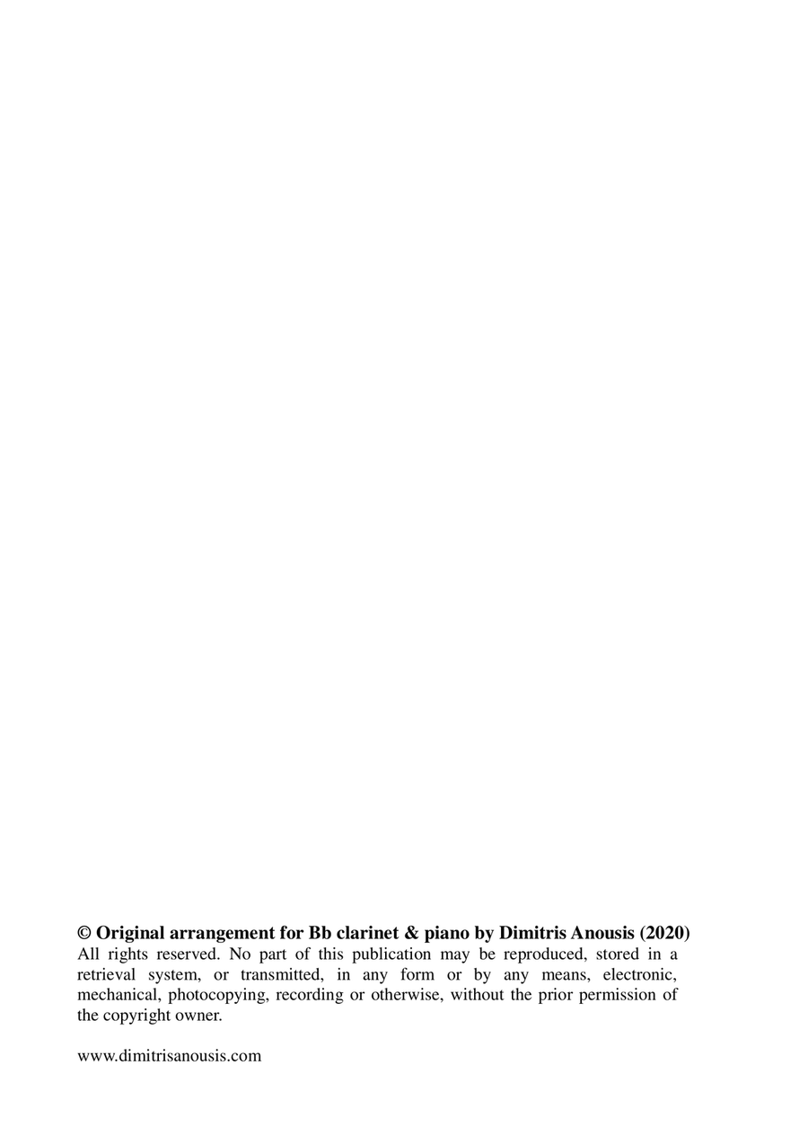 Rocket Man (i Think It's Gonna Be A Long Long Time) Clarinet Solo scores gallery preview page 2