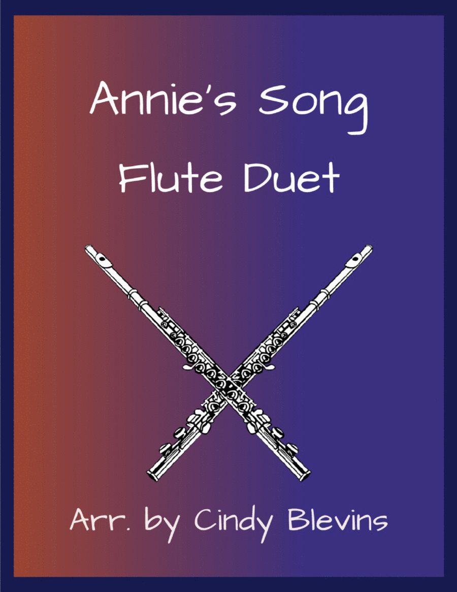 Annie's Song Flute Duet scores gallery preview page 1