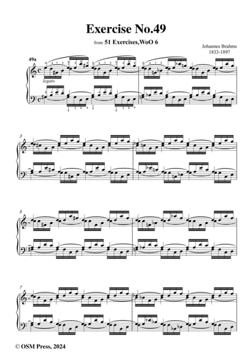 Brahms-Exercise No.49,WoO 6 No.49,for Piano image number null