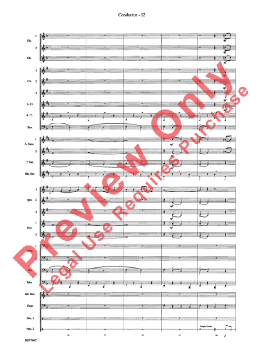 Holiday Cheers Holiday Cheers Concert Band scores gallery preview page 14