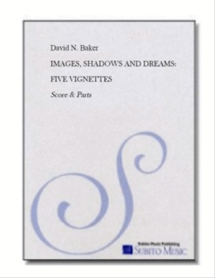 Images, Shadows and Dreams: Five Vignettes 4-Part scores gallery preview page 1
