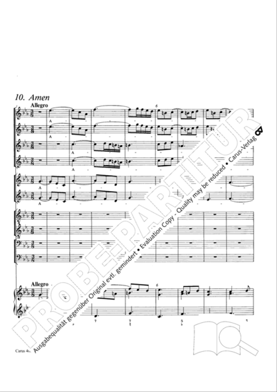 Stabat mater Choir scores gallery preview page 93