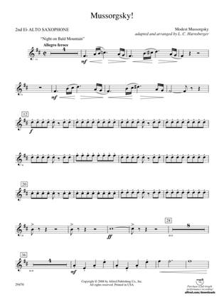 Mussorgsky!: 2nd E-flat Alto Saxophone