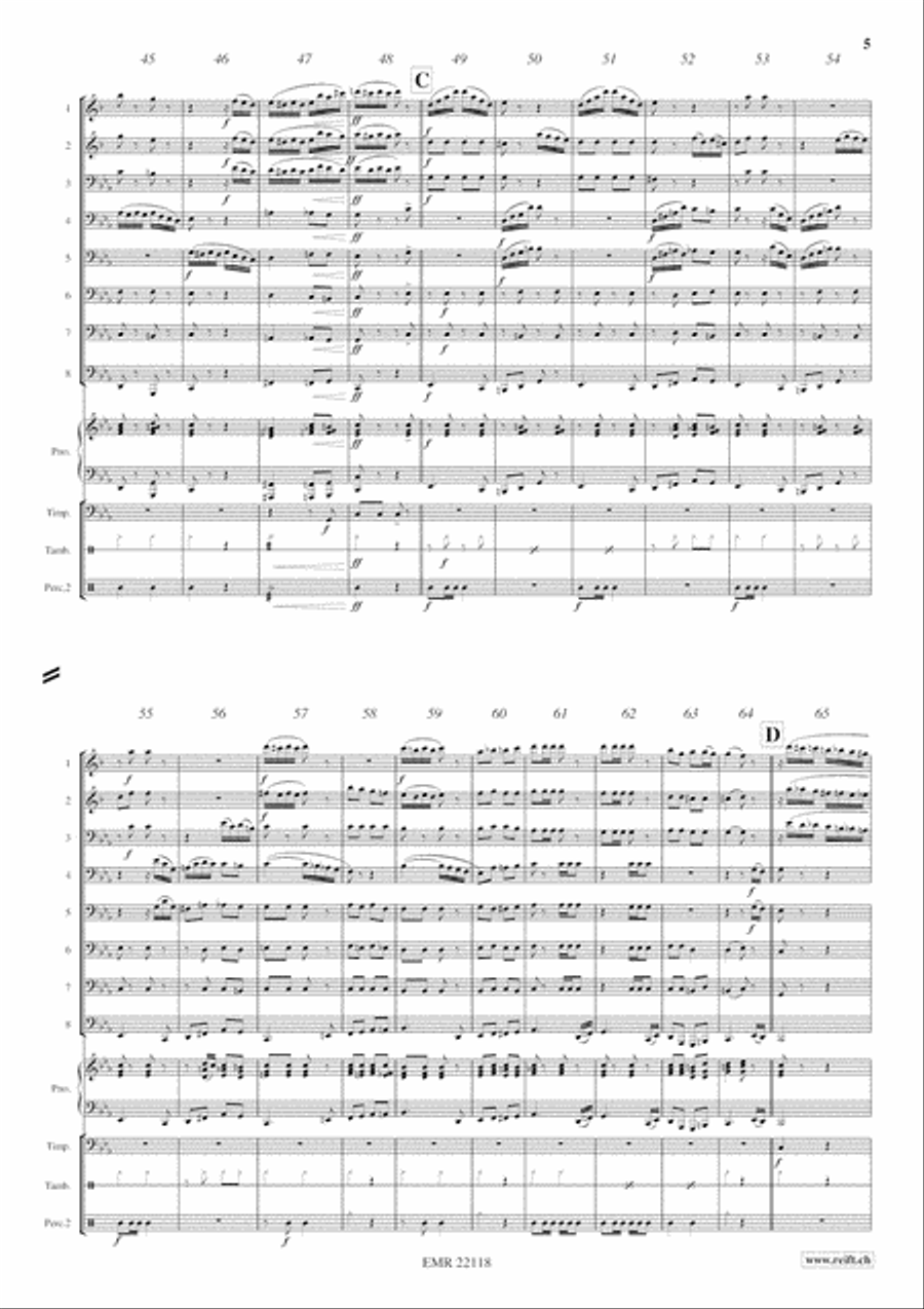 Caprice No. 24 Brass Ensemble scores gallery preview page 5
