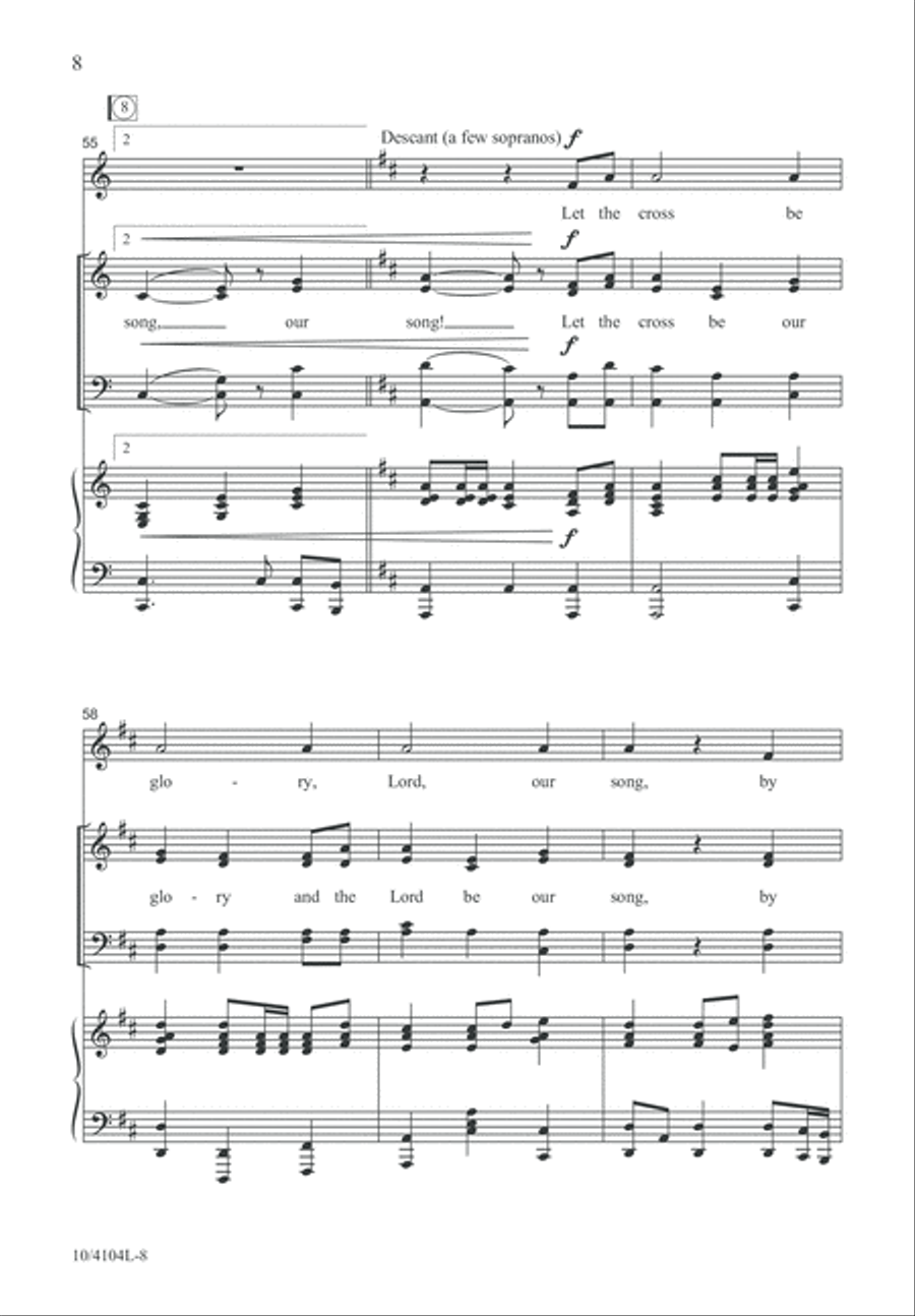 Let It Be Said of Us 4-Part scores gallery preview page 9