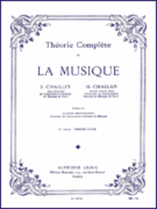 Complete Theory of Music - Vol. 1