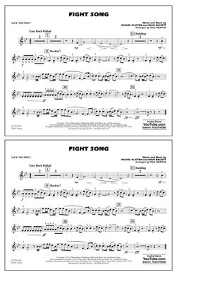 Book cover for Fight Song (arr. Paul Murtha) - 3rd Bb Trumpet