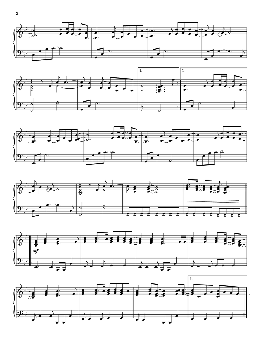 The Stand The Stand Piano Solo scores gallery preview page 2