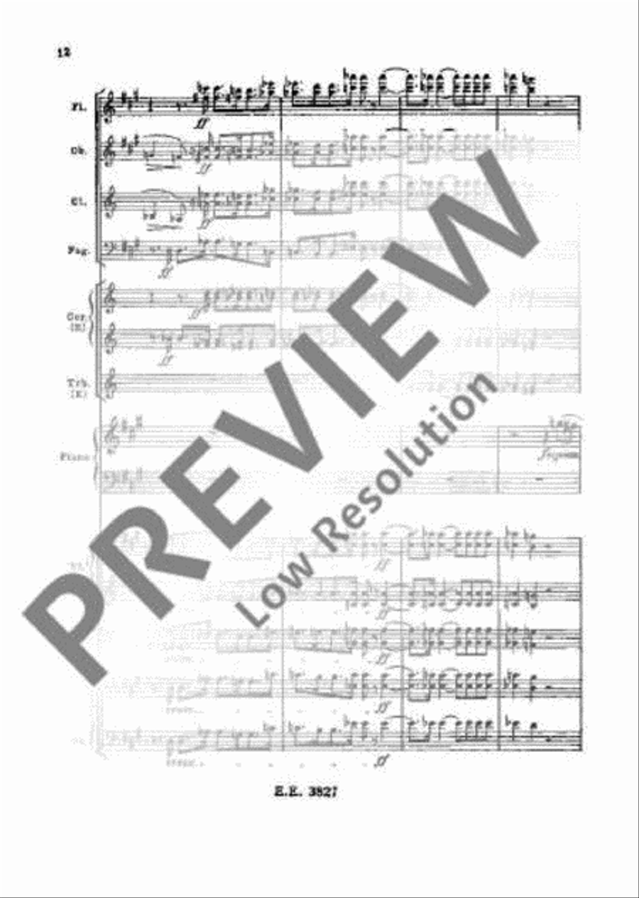Symphonic Variations Orchestra scores gallery preview page 17