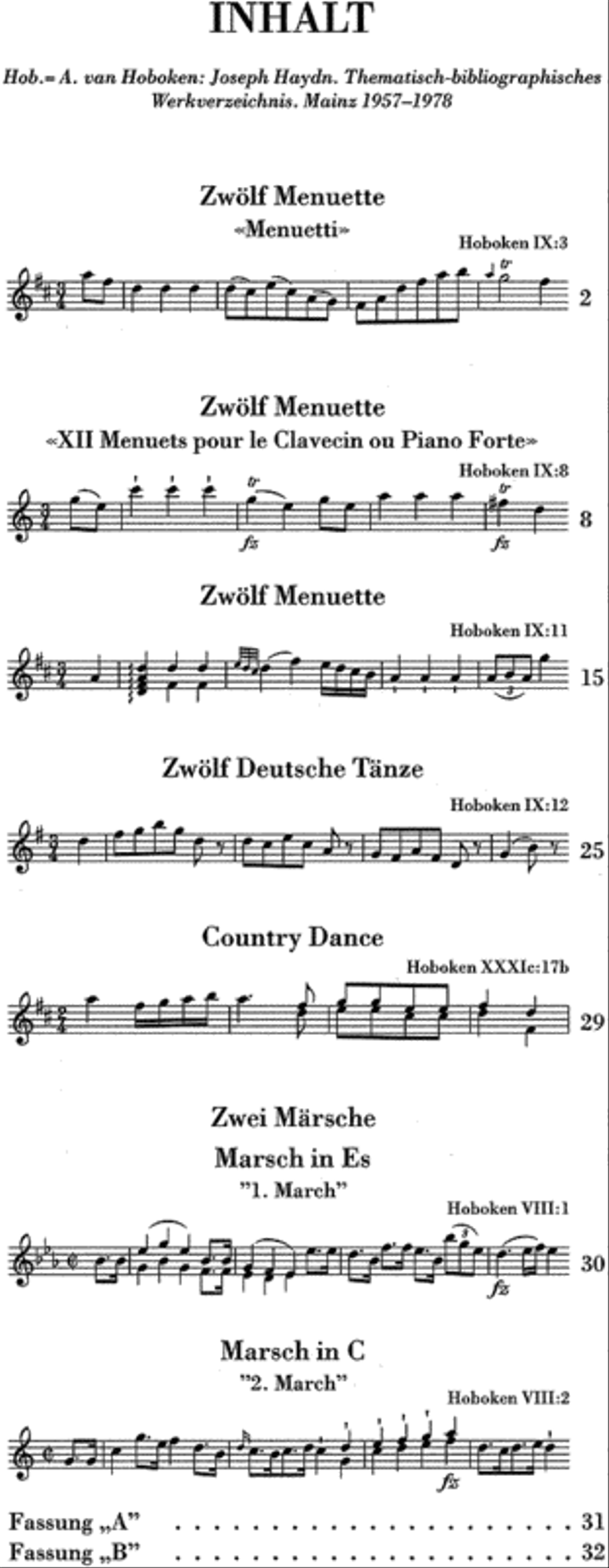 Dances and Marches for Piano