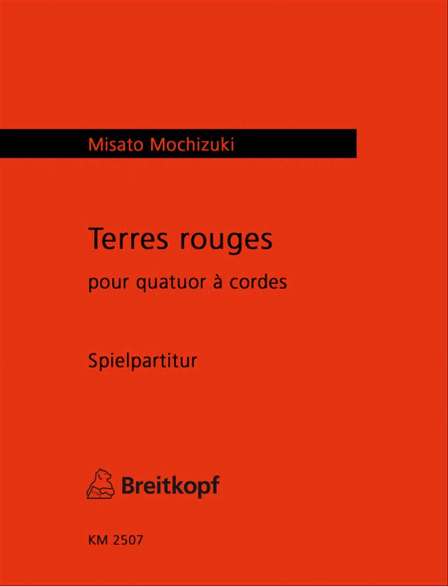 Terres rouges Terres rouges String Quartet scores gallery preview page 1