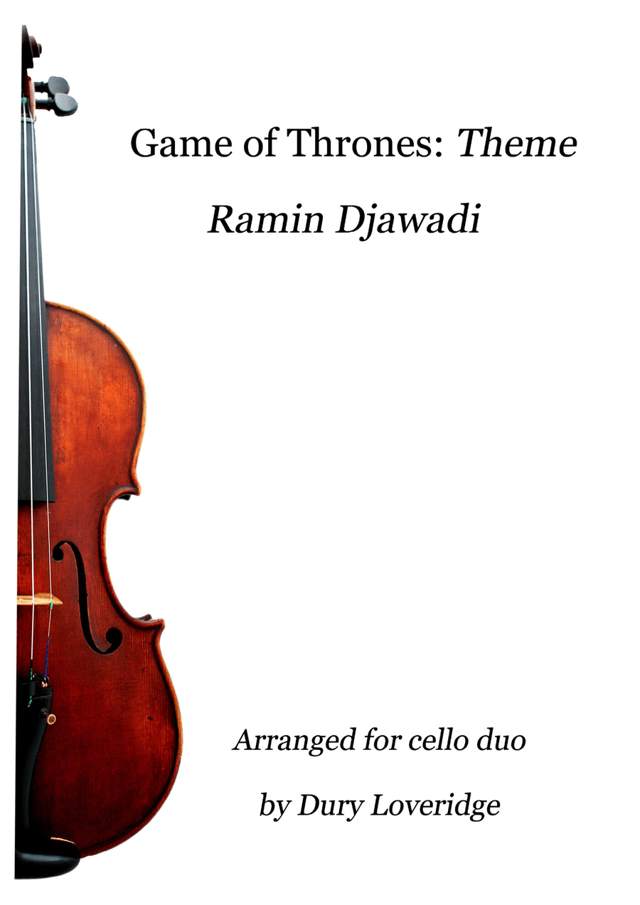 Game Of Thrones String Duet scores gallery preview page 1