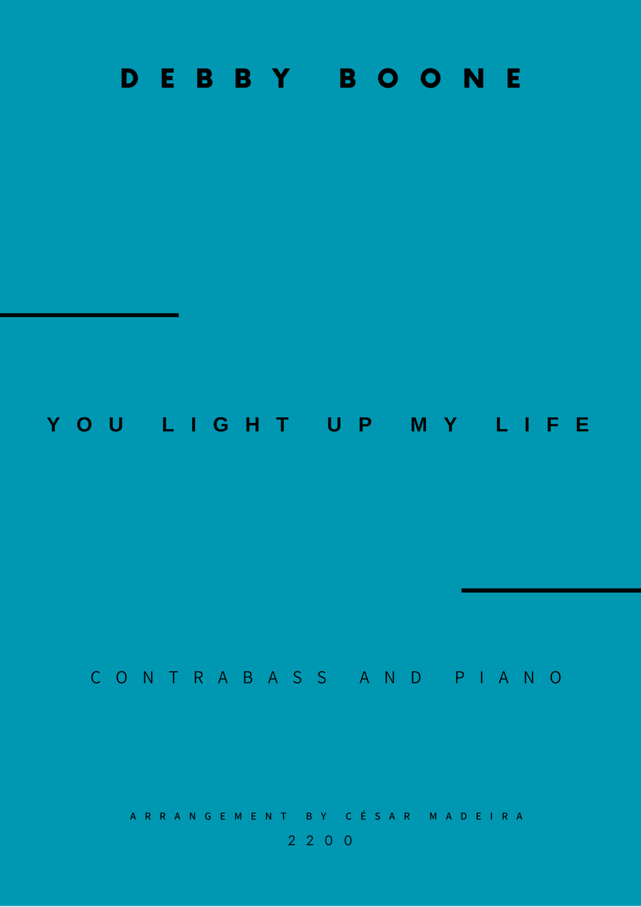 You Light Up My Life Double Bass scores gallery preview page 1