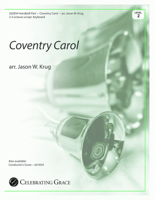 Book cover for Coventry Carol Handbell Part (Digital Download)