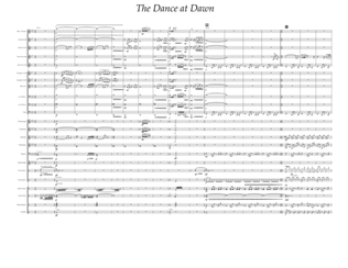 The Dance at Dawn (Full Score)