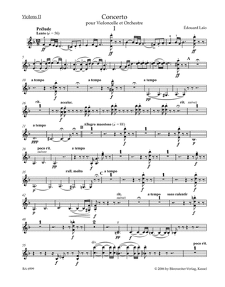 Book cover for Concerto for Violoncello and Orchestra in D minor