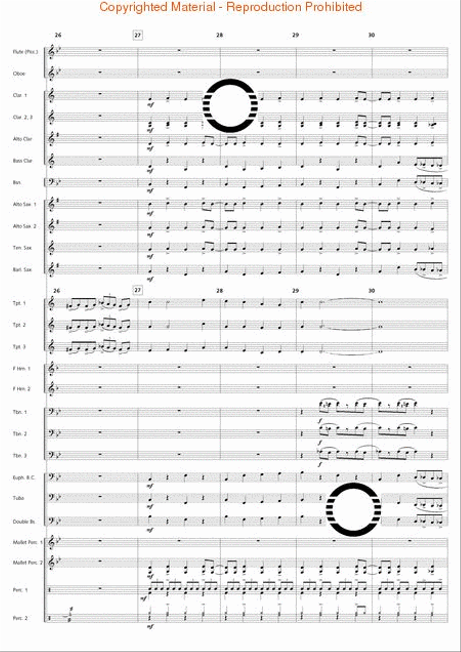 All Aboard! Concert Band scores gallery preview page 7