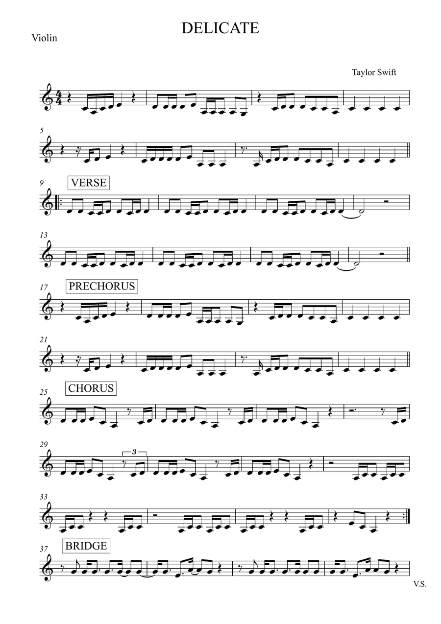 Delicate Delicate String Duet scores gallery preview page 4