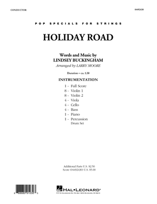 Holiday Road (from National Lampoon's Vacation) (arr. Larry Moore) - Conductor Score (Full Score)