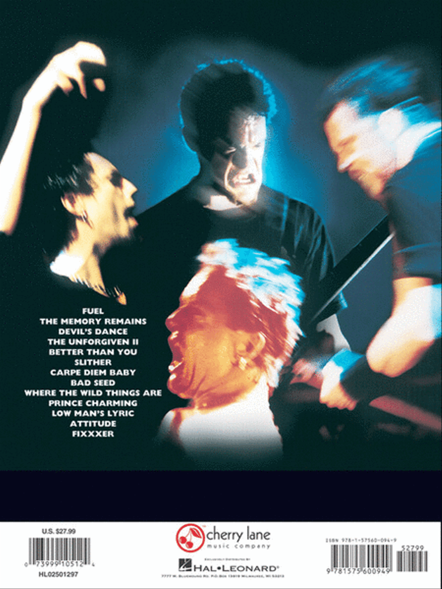 Metallica – Re-Load Electric Guitar scores gallery preview page 6