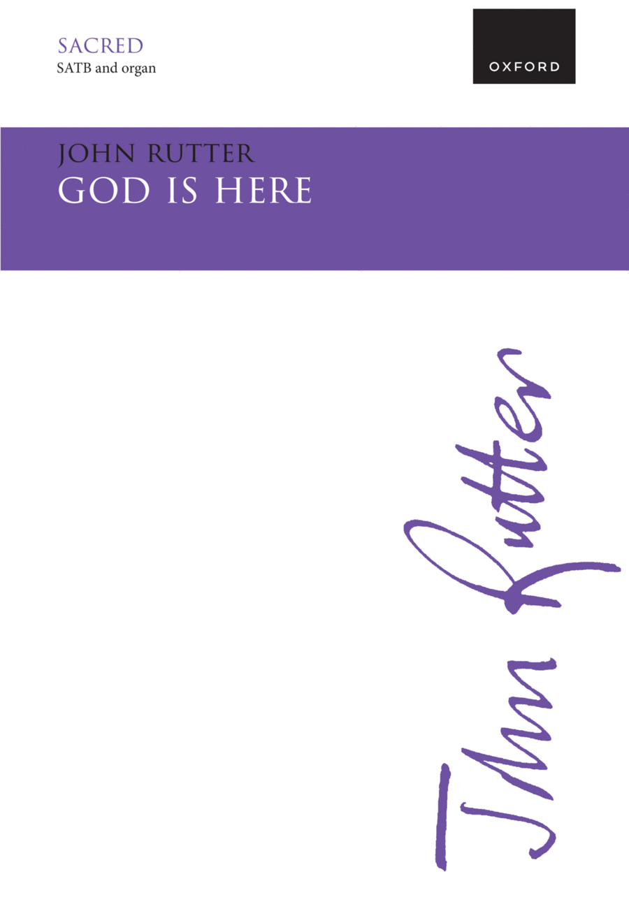 God is here 4-Part scores gallery preview page 1