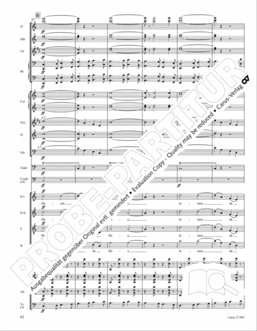 Messe solennelle de sainte Cecile STB scores gallery preview page 75