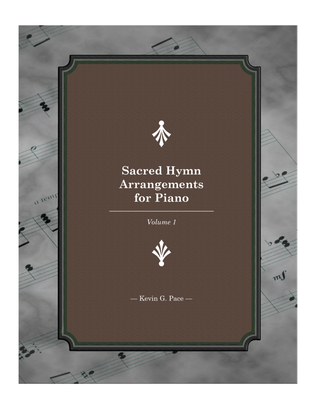 Book cover for Sacred Hymn Arrangements for Piano - book 1