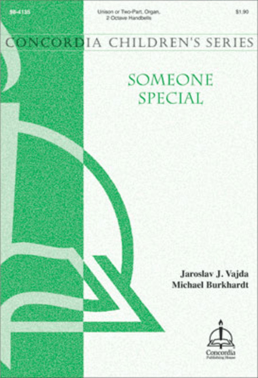 Someone Special (Burkhardt) Unison Choir scores gallery preview page 1