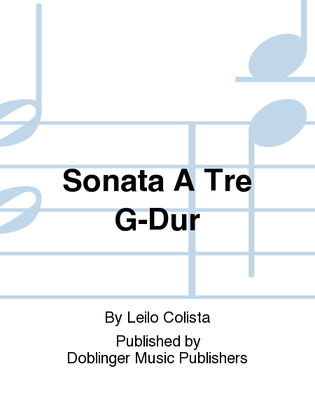 Sonata a tre G-Dur