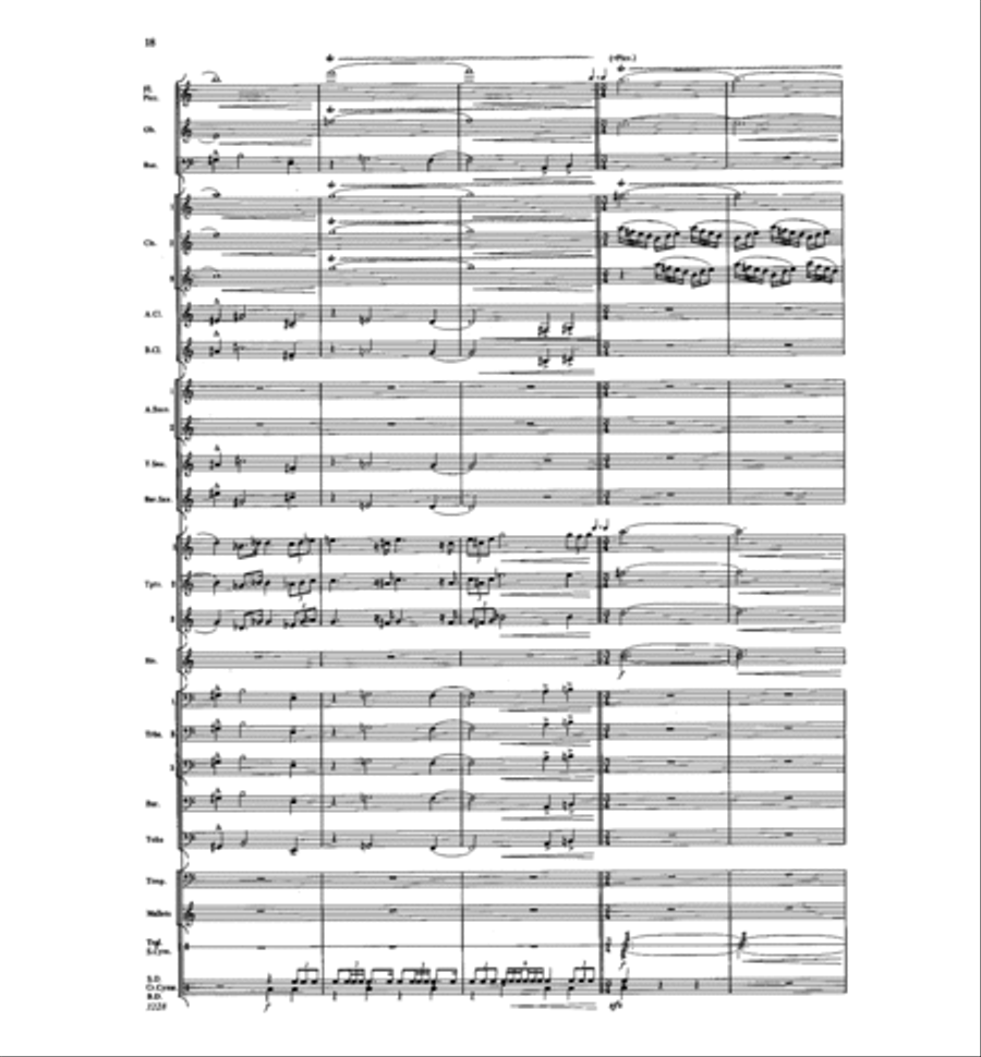 A Bayside Portrait Concert Band scores gallery preview page 17