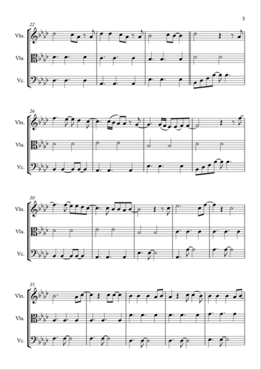 All Of Me String Trio scores gallery preview page 3