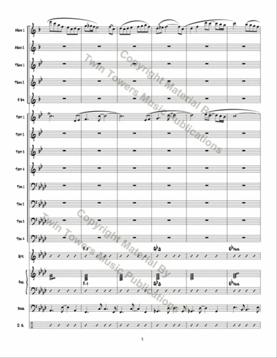 Captiva Island Captiva Island Jazz Ensemble scores gallery preview page 6