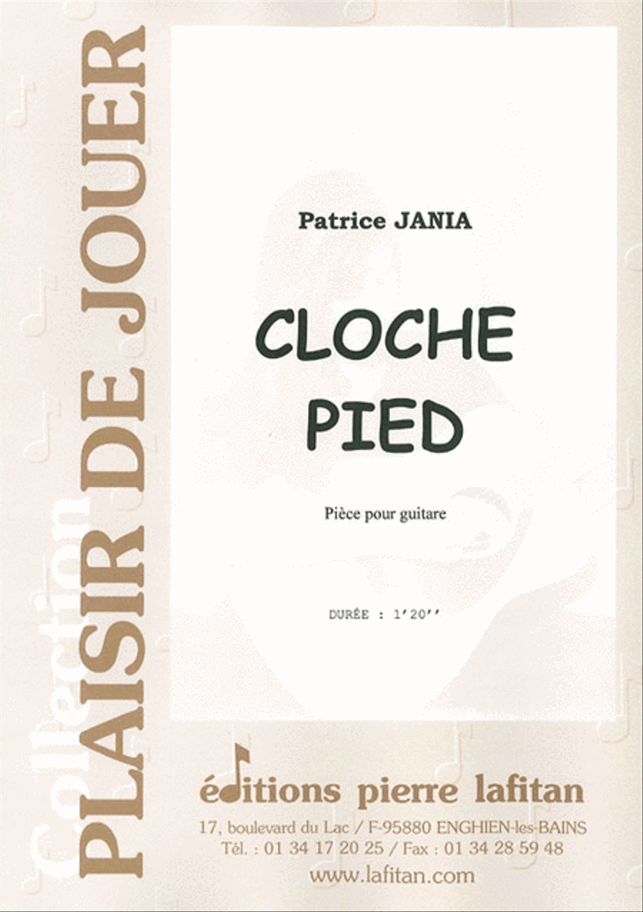 Cloche Pied Guitar scores gallery preview page 1