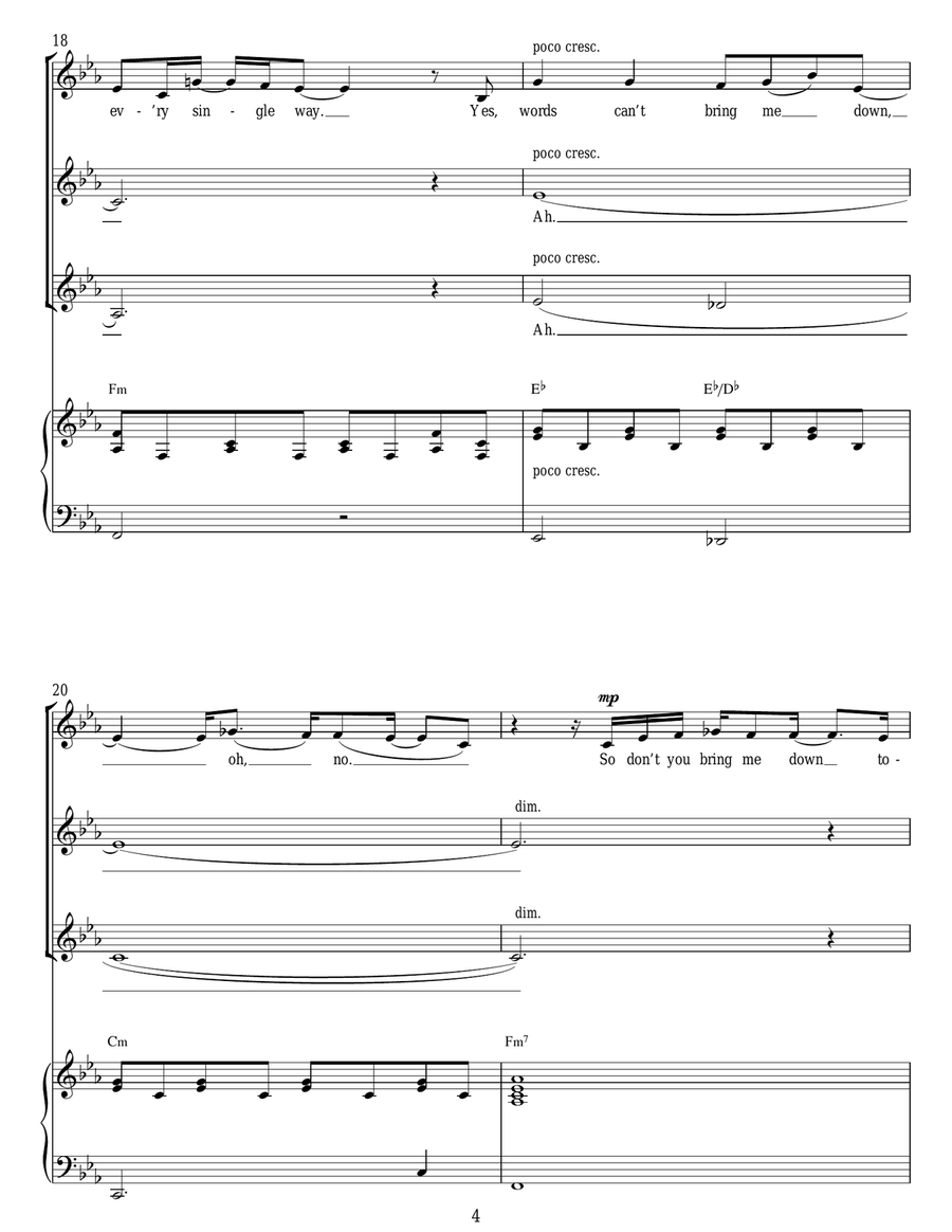 Beautiful SSA scores gallery preview page 4