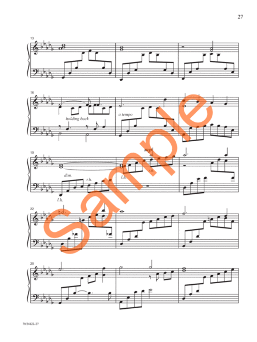 The Church Pianist's Library, Vol. 32 Piano Solo scores gallery preview page 18