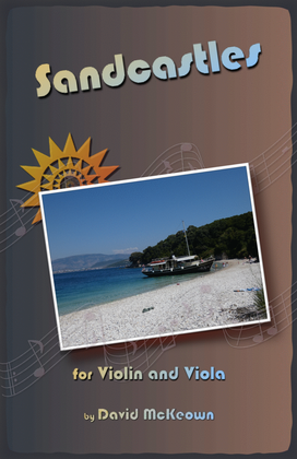 Book cover for Sandcastles for Violin and Viola Duet