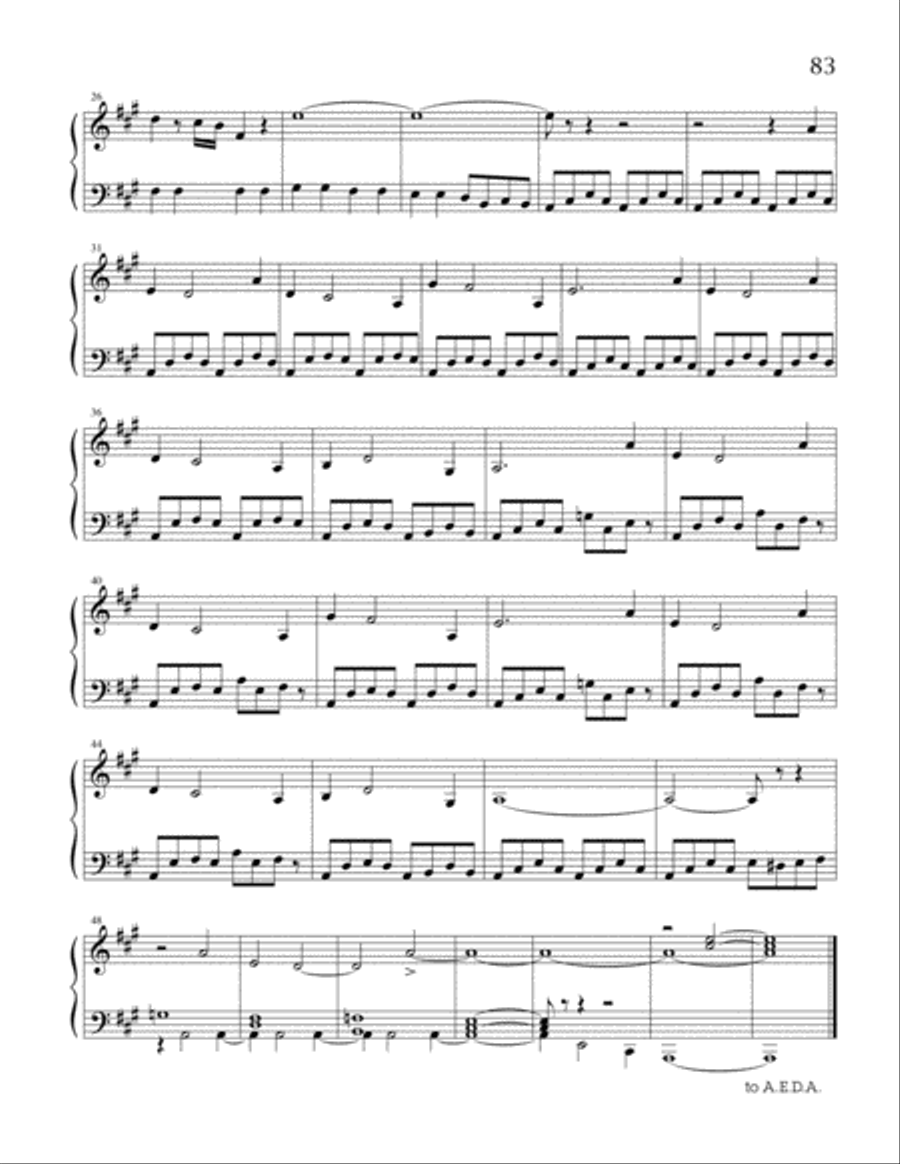 Four Lullabies Piano Method scores gallery preview page 3