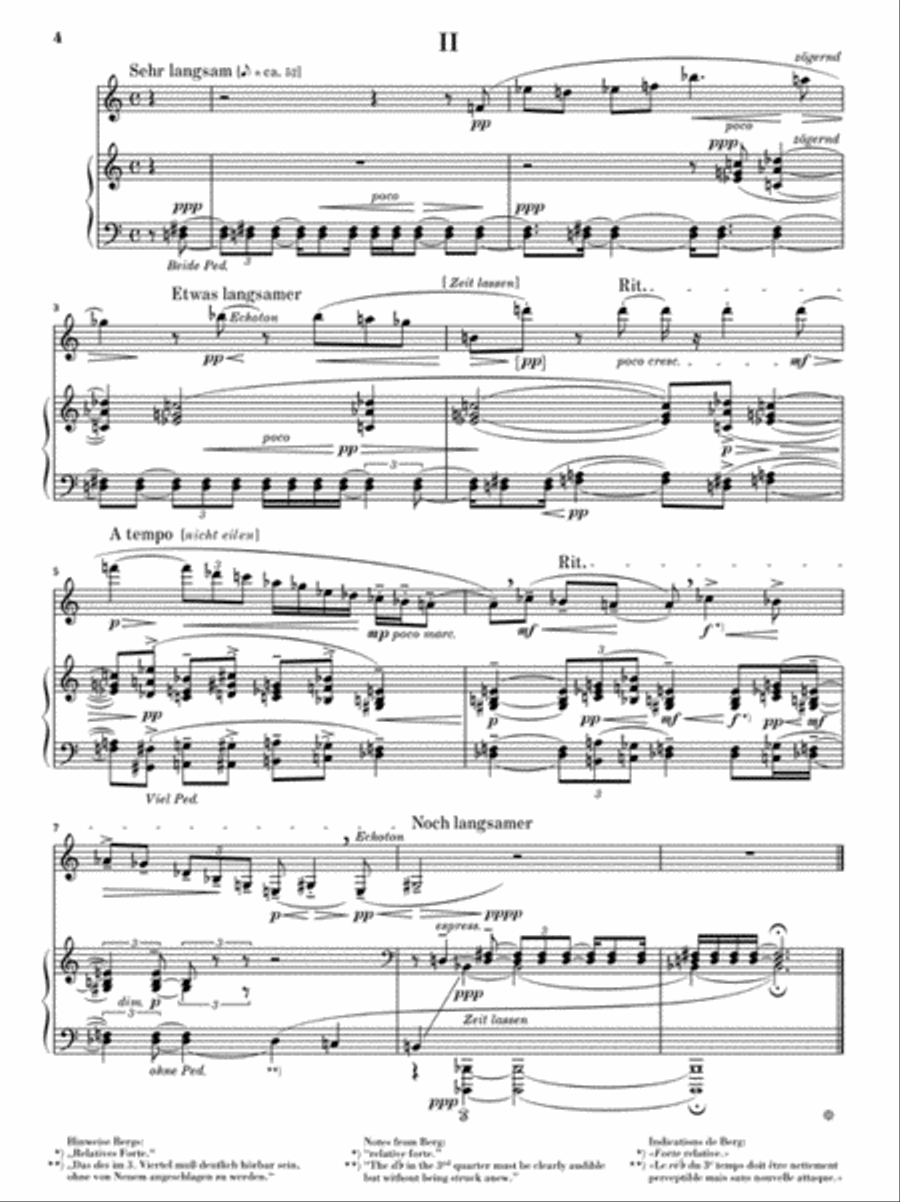 Four Pieces, Op. 5 Four Pieces, Op. 5 Clarinet Solo scores gallery preview page 3