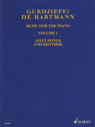 Book cover for Music for the Piano Volume I