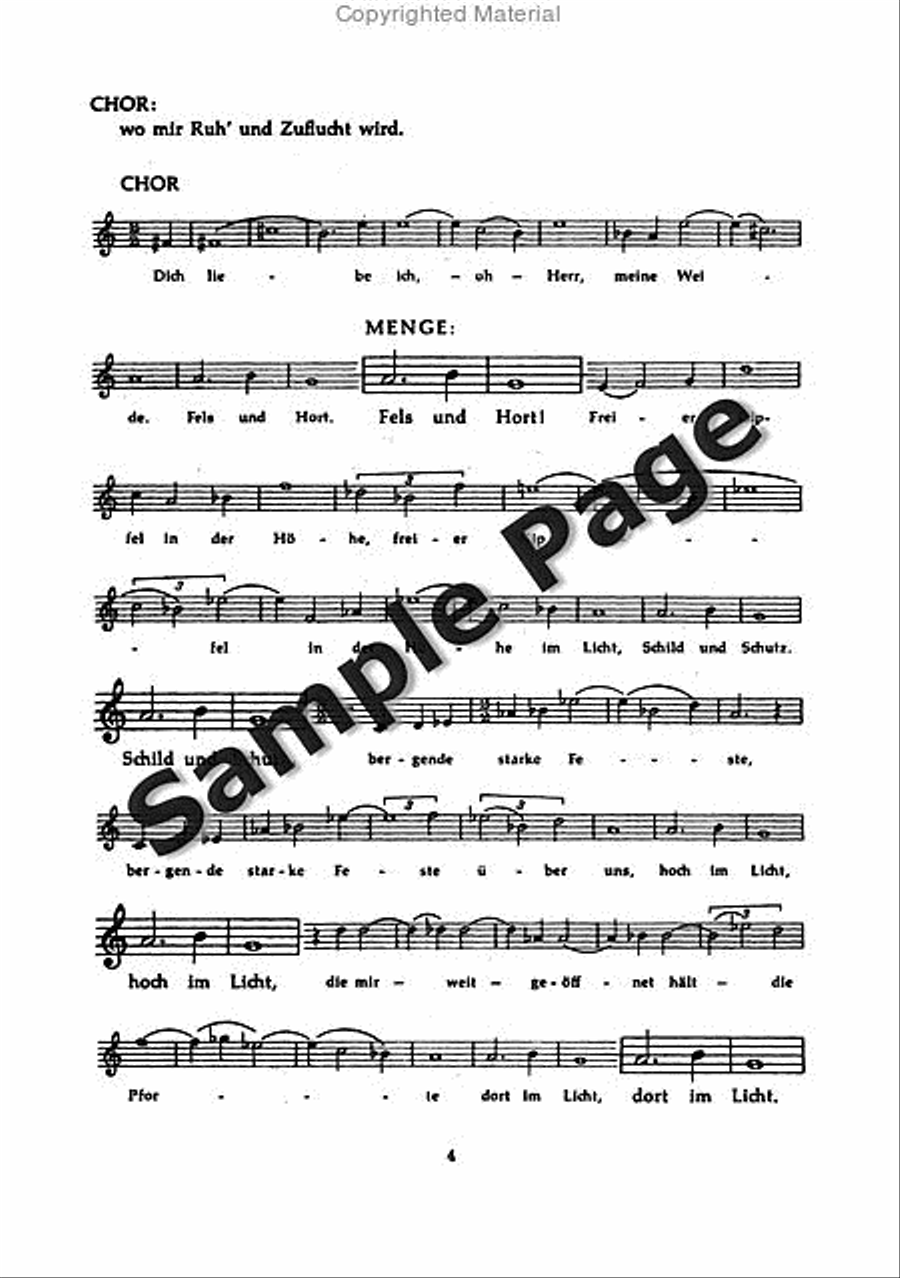 Triumphgesang Triumphgesang 4-Part scores gallery preview page 5